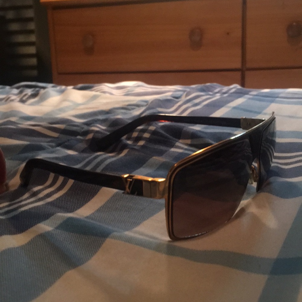 Checkered Louis Vuitton sunglasses